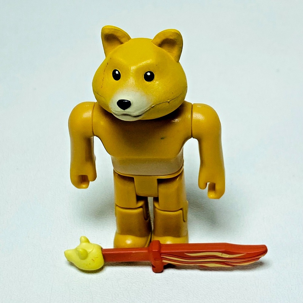 Roblox Summoner Tycoon Doge Celebrity Series 4 Figure‎ with Sword Jazwares HTF
